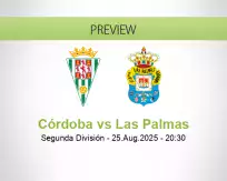 Córdoba Las Palmas betting prediction (25 August 2025)
