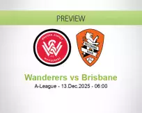 Wanderers vs Brisbane