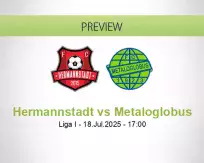 Hermannstadt Metaloglobus betting prediction (18 July 2025)