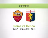 Roma Genoa betting prediction (29 December 2025)
