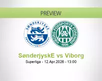 SønderjyskE Viborg betting prediction (12 April 2026)