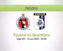 Tijuana Querétaro betting prediction (12 July 2025)