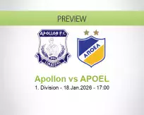 Apollon APOEL betting prediction (18 January 2026)