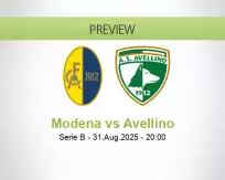 Modena Avellino betting prediction (01 September 2025)