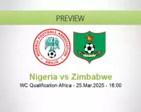 Nigeria vs Zimbabwe