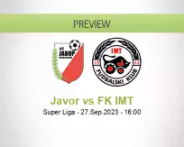 Javor FK IMT betting prediction (27 September 2023)