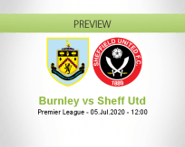 Burnley Sheffield United betting prediction (05 July 2020)