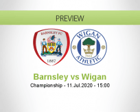 Barnsley Wigan Athletic betting prediction (11 July 2020)