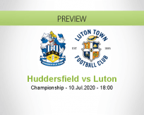 Huddersfield Town Luton Town betting prediction (10 July 2020)