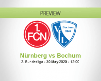 Nürnberg Bochum betting prediction (30 May 2020)