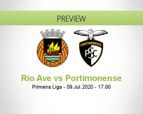 Rio Ave Portimonense betting prediction (09 July 2020)