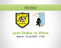 Juve Stabia Virtus Entella betting prediction (10 July 2020)
