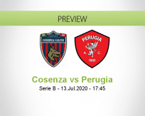 Cosenza Perugia betting prediction (13 July 2020)