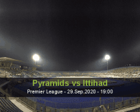 Pyramids Al Ittihad betting prediction (29 September 2020)