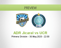 ADR Jicaral UCR betting prediction (30 May 2020)