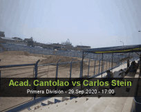 Academia Cantolao Carlos Stein betting prediction (29 September 2020)