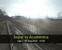 Sepsi Academica Clinceni betting prediction (05 August 2020)
