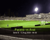 Paraná vs Avaí