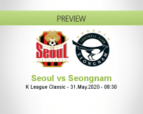 Seoul Seongnam betting prediction (31 May 2020)