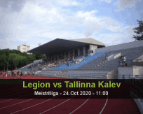 Legion Tallinna Kalev betting prediction (24 October 2020)