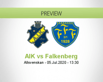 AIK Falkenberg betting prediction (05 July 2020)