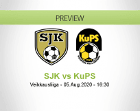 SJK KuPS betting prediction (05 August 2020)