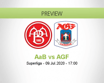 AaB AGF betting prediction (09 July 2020)