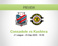 Consadole Sapporo vs Kashiwa Reysol