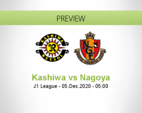 Kashiwa Nagoya betting prediction (05 December 2020)