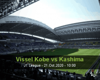 Vissel Kobe Kashima Antlers betting prediction (21 October 2020)
