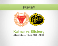 Kalmar Elfsborg betting prediction (13 July 2020)