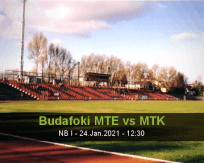 Budafoki MTE MTK betting prediction (24 January 2021)