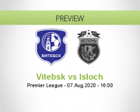 Vitebsk Isloch betting prediction (07 August 2020)