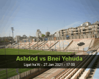 Ashdod Bnei Yehuda betting prediction (27 January 2021)