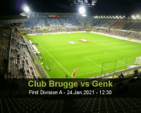 Club Brugge Genk betting prediction (24 January 2021)