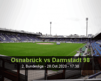 Osnabrück Darmstadt 98 betting prediction (28 October 2020)
