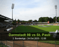 Darmstadt 98 St. Pauli betting prediction (24 October 2020)