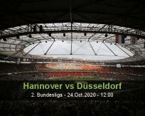 Hannover 96 Fortuna Düsseldorf betting prediction (24 October 2020)