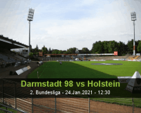 Darmstadt 98 Holstein betting prediction (24 January 2021)