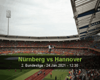 Nürnberg Hannover betting prediction (24 January 2021)