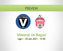 Viitorul Sepsi betting prediction (26 January 2021)