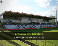 Admira Austria betting prediction (26 January 2021)