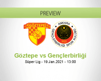 Göztepe Gençlerbirliği betting prediction (19 January 2021)