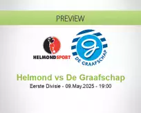 Helmond De Graafschap betting prediction (09 May 2025)