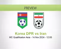 Korea DPR Iran betting prediction (14 November 2024)