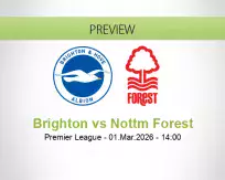 Brighton Nottm Forest betting prediction (01 March 2026)