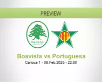 Boavista Portuguesa betting prediction (09 February 2025)