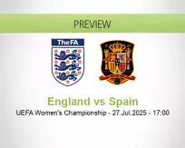 England Spain betting prediction (27 July 2025)