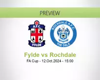 Fylde Rochdale betting prediction (12 October 2024)