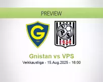 Gnistan VPS betting prediction (15 August 2025)